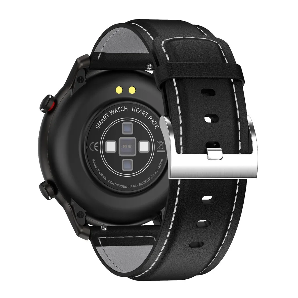 MIARHB Смарт часы для мужчин ip68 Водонепроницаемый smartwatch Круглые Наручные часы для женщин монитор сердечного ритма функции кровяного давления