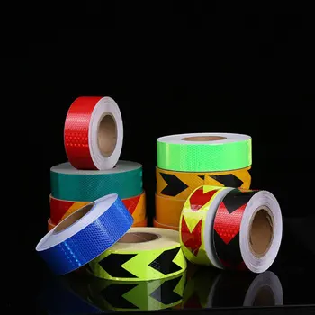 

Reflective Safety Warning Strip Tape Car Door Bumper Reflector Stickers Decal