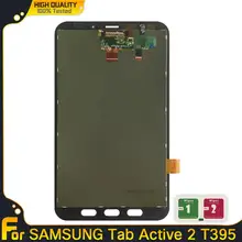 Для samsung Galaxy Tab Active 2 T395 SM-T395, ЖК-дисплей, сенсорный экран, дигитайзер, сенсорная панель, запасные части