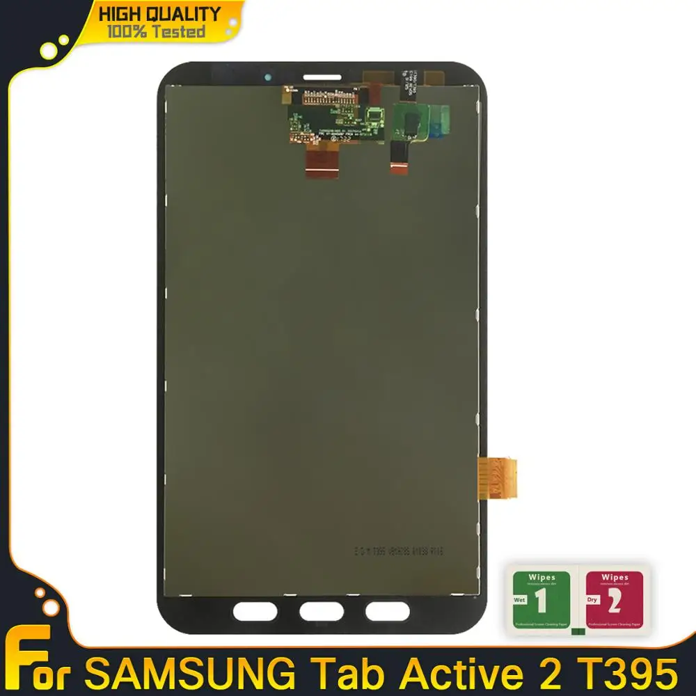 Для Samsung Galaxy Tab Active 2 T395 SM-T395 ЖК-дисплей сенсорный экран дигитайзер сенсоры сборка
