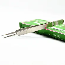 Профессиональный инструмент для ремонта часов Острый Пинцет Чайка брендовый высококачественный пружинный Пинцет из нержавеющей стали относится к зажиму