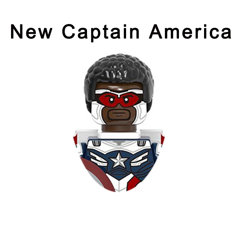 Superhero Building block Loki Sylvie Iron Man Spiderman Hulk Thor Captain America Venom Groot Thanos Vision Falcon Action Figure