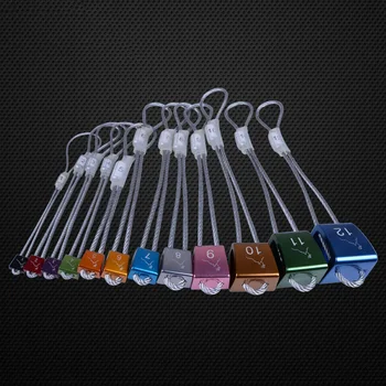 

12Pcs/set Rock Climbing Tree Carving Arborist Anchor Nuts Plugs Equip Gear High Strength Rock Plugs 2-10KN