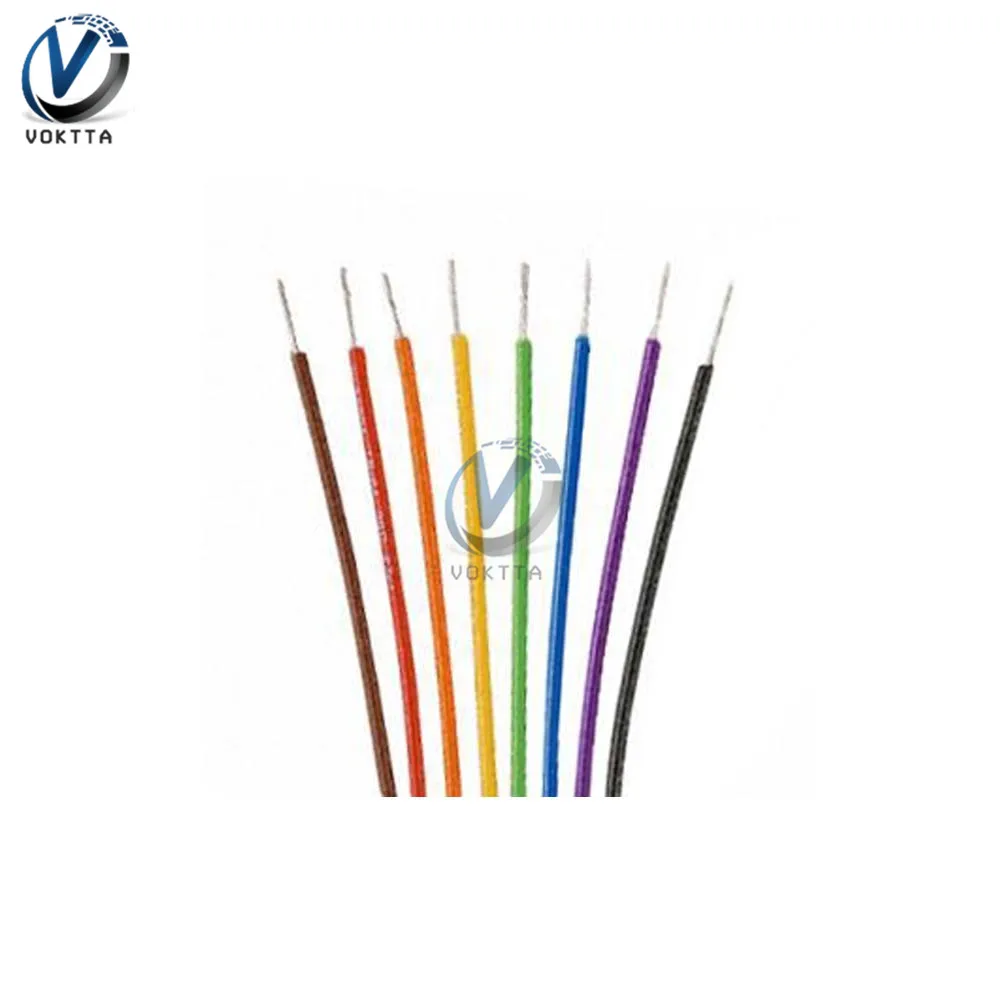 ul1423 0.25mm estanhado cobre sólido pvc isolação jumper cabo 250m