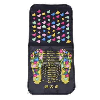 

ABVP Reflexology Foot Massager Walk Stone Leg Massaging Mat