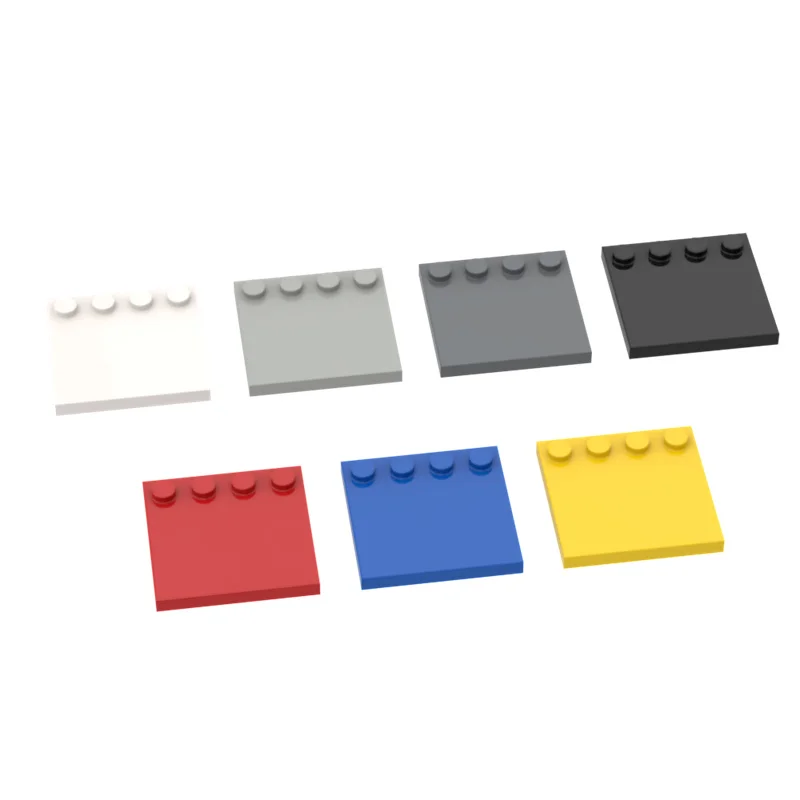 Vendita Blocchi Di Edifici 6179 Piastrelle Modificate 4X4 Borchie Sul Bordo Collezione Di Mattoni Giocattolo Gbc Modulare Sfuso Per Moc Tecnico 1 Pz