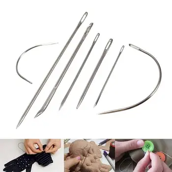 

Fabric Sewing Needles Upholstery 7x Hand Craft Kits Hand Needles Craft Curved Tool Packs