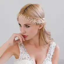 Стразы TRiXY H70, свадебные ободки, свадебные украшения для волос, жемчужные бисероплетения, свадебные диадемы, свадебные аксессуары для волос
