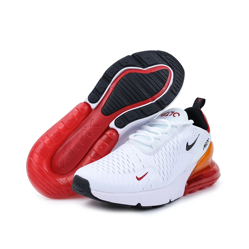 Nike Air Max 270 Для мужчин бега; удобная дышащая обувь для отдыха и прочный легкий кроссовки Фитнес Спорт на открытом воздухе Jopping AH8050
