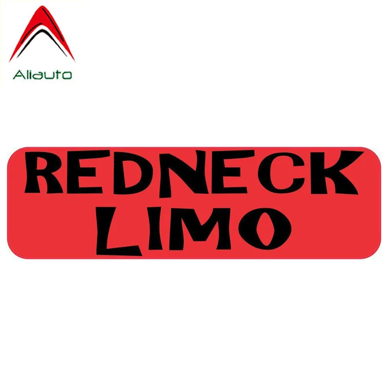 Aliauto Warning Car Sticker Personality Redneck Limo Interesting Decal Accessories PVC for VW Nissan Suzuki Skoda Volvo 15cm*4cm |