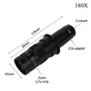13MP VGA Microscope Camera Digital Electronic HD Industrial Camera + 130/180X Adjustable Lens Microscope Binocular Trinocular 3