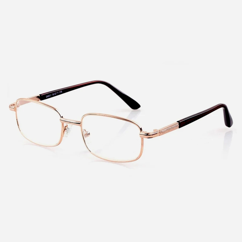 Reading Glasses Ahora Men Glass Lens Metal Presbyopia Anti-fatigue 0 +0.5 0.75 1.0 1.25 1.5 1.75 2.0 2.5 2.75 3.0 to 6.0