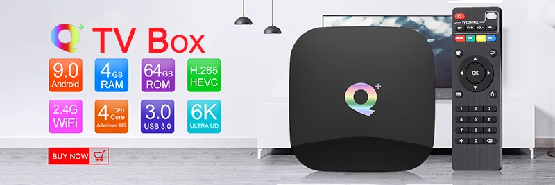 UGOOS AM6 Android 9,0 Smart tv Box S922X DDR4 2 Гб ОЗУ 16 Гб ПЗУ 2,4G& 5G WiFi 1000M LAN BT 5,0 4K HD домашний медиаплеер телеприставка