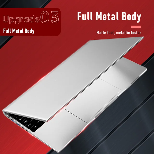 i7 Gaming Laptop 12GB 16GB RAM Laptops 15.6 Inch Intel Core i3 i5 laptop 512G 1T SSD Fingerprint Unlock Protable Computer 3