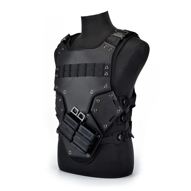 CHALECO TACTICO JPC NEGRO DELTA TACTICS - Airsoft Technology Custom