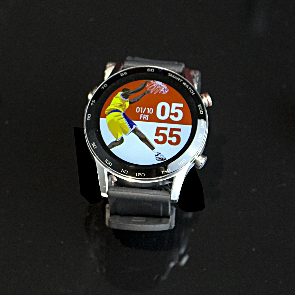 [ES] NO.1 DT95 SmartWatch IP68 Водонепроницаемый вызовов через Bluetooth 360*360 ЭКГ Измерение