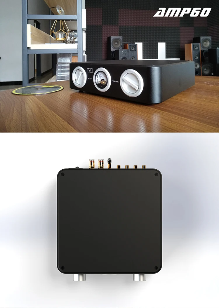 Высококачественный HiFi транслинейный режим тока Bluetooth 5,0 аудио усилитель мощности 70 Вт+ 70 Вт AMP60