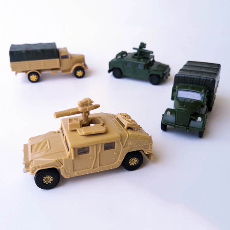 Пластиковая модель автомобиля армейский Детский обучающий военный реальный развивающий креативный грузовик 1/72 Kfz.305 детский мини
