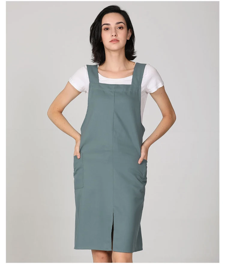 Salão de Beleza Corte de Cabelo à Prova Cabeleireiro Trabalho Avental Assistente Pano Dwaterproof Água Cabo Uniforme Geral Vestido 1501 1 Tampas, , folhas e invólucros