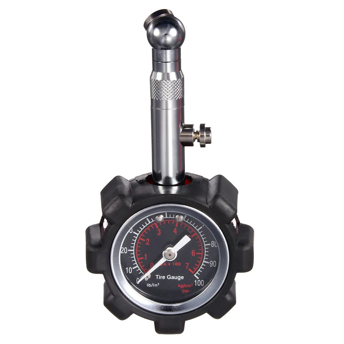 

Accurate Car Motorcycle Auto Tire Air Pressure Gauges Precision Dial Meter Analog Pressure Measuring Instruments 0 To 100PSI