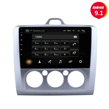 

9 inch Android 9.1 Car Radio Multimedia Video Player For ford focus EXI MT 2 3 Mk2 2004 2005 2006 2007 -2011 2Din GPS