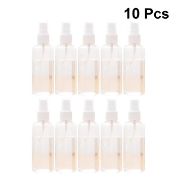 

10 Pcs Cosmetic Bottles Portable Travelling Makeup Bottles Refillable Makeup Liquid Container (30ml)