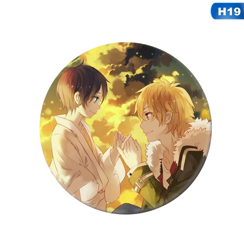 1 шт. аниме норагами Aragoto Ято значок косплея Iki Hiyori, брошь с застежкой, Yukine коллекция значок для рюкзак одежда - Окраска металла: H19