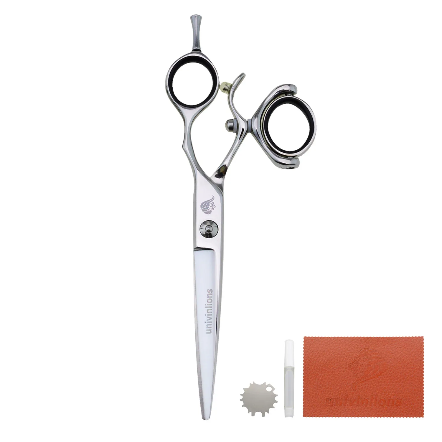 5.5/6" 440c Swivel Hair Scissors Hairdressing Scissors Barber Razor
