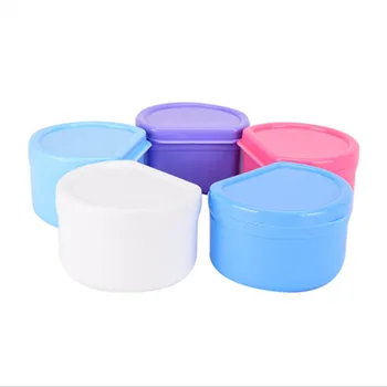 

Denture Bath Box Cleaning Teeth Case Dental False Teeth Storage Box With Hanging Net Container Container Denture Boxes Container