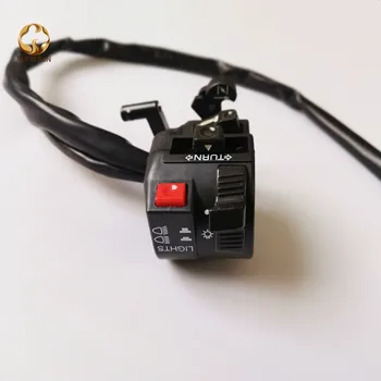 

Motorcycle Turn Signal Light speaker Switch Motorcycle Handlebar Switch Manual damper handle switch