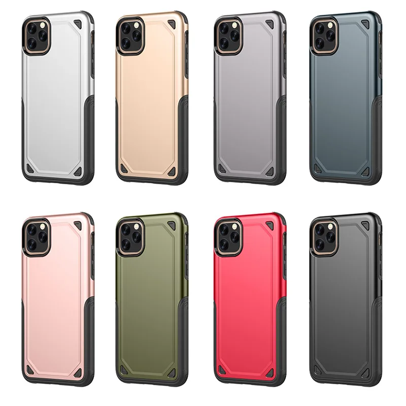 

For iPhone X XS 11 Pro Max XR 7 8 6 6S Plus hybrid PC+TPU ultra-thin strong case