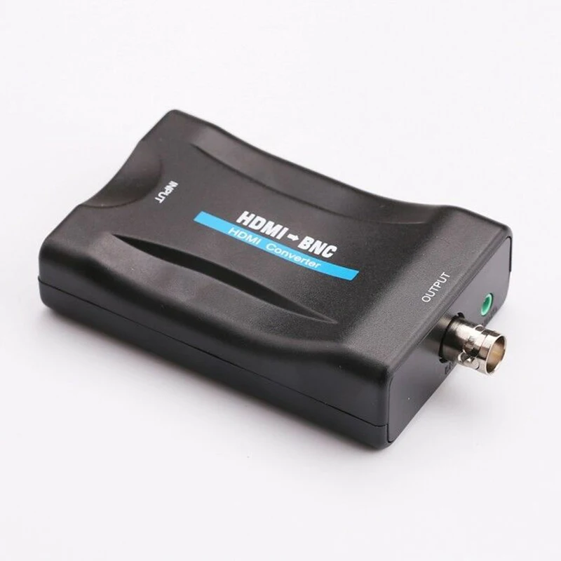 Преобразование сигнала HDMI в BNC композитный видео сигнала конвертер адаптер dvd-плеер PAL/NTSC высокой четкости выход устранение