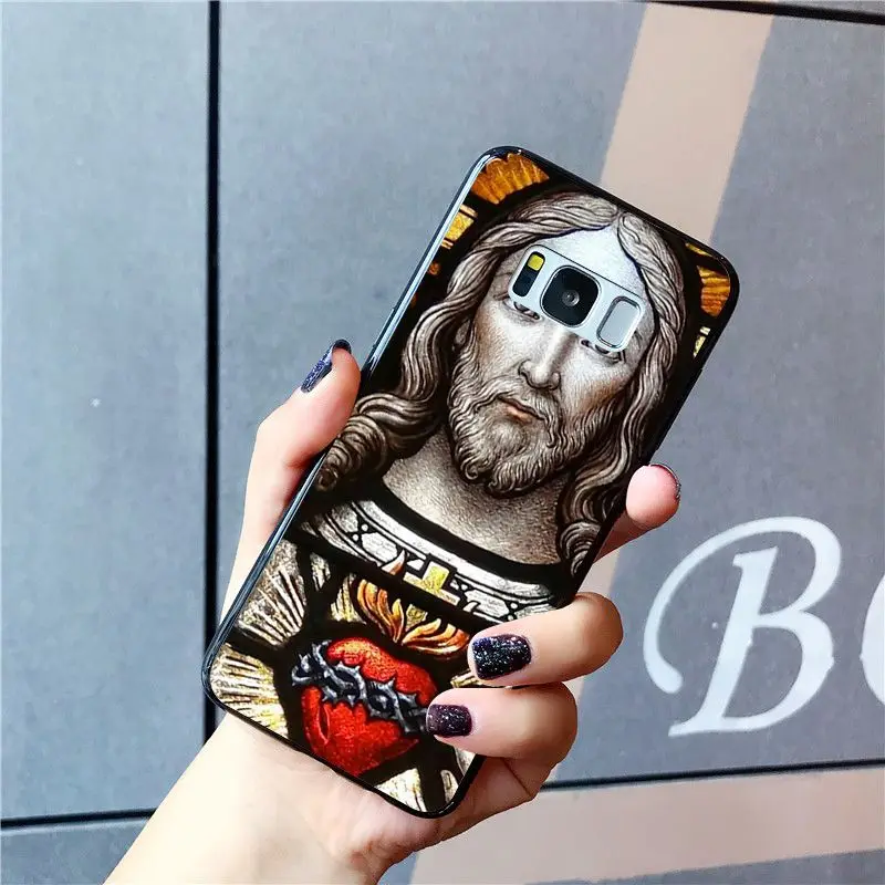 A3 Yinuoda Иисус Христос Бог благословит тебя, чехол для телефона для samsung Galaxy S10 плюс S10E S6 S7 S8 S9 S9Plus S10lite S5 M10 - Цвет: A3