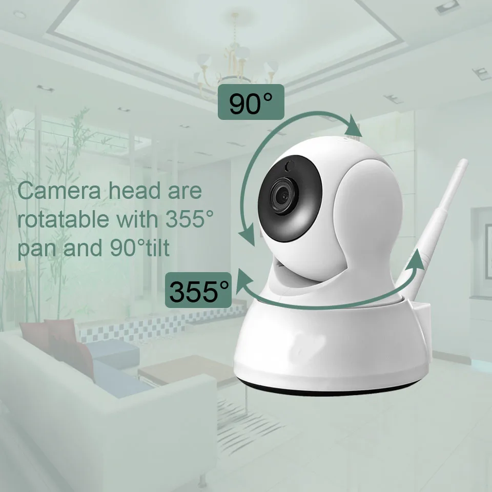 

IP Camera 1080P 720P Home Security Two Way Audio Wireless Mini Camera Night Vision CCTV WiFi Camera Baby Monitor iCsee