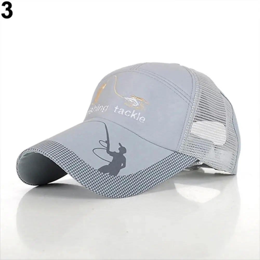 1pc Fashion Sun Protection Tackle Cap Fishing Hat Men Women Cap