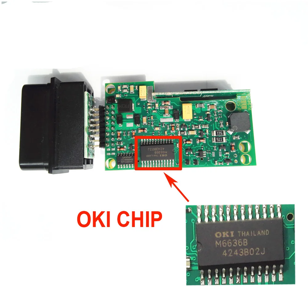VAS 5054a ODIS V5.26 OKI M6636B полный чип для v w автомобильный диагностический VAS5054A dois