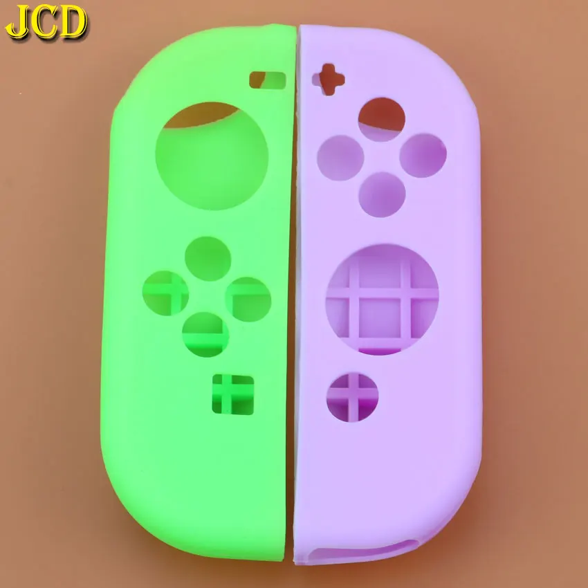 JCD силиконовой резины отделением для кредитных карт чехол для Nintendo Switch контроллер Joy-Con Nintendo Switch NX NS JoyCon Grip - Цвет: GK