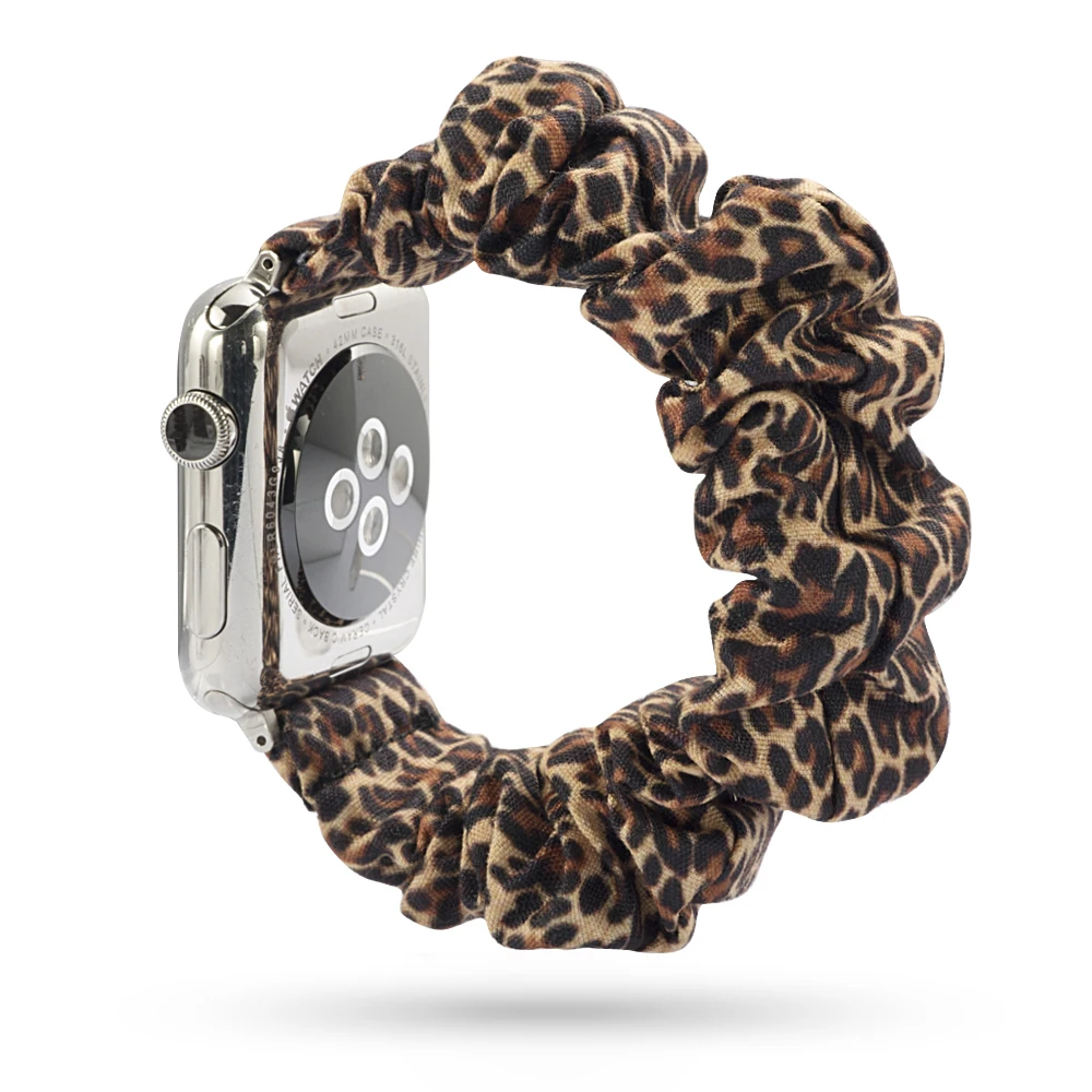 Новый рождественский эластичный ремешок для часов Apple Watch 5 4 3 2 1 38 мм/40 мм 42 мм/44 iwatch