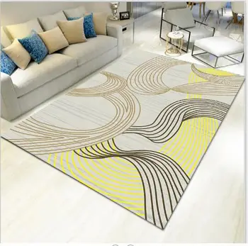 

2m European Modern Rectangle Carpet Big Area Rug For Bedroom Living Room Kitchen Baths Mat Non-slip Door Mat Home Decor