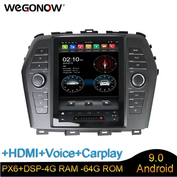 

DSP IPS HDMI PX6 Carplay voice control Tesla 9.7"Android 9.0 4GB 64GB auto radio GPS navi BT5.0 For Nissan Maxima 2016 2017 2018