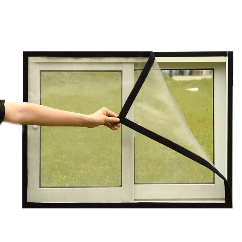 Mosquiteras Para Ventana de cara, mosquitera antimosquitos e insectos, cortinas de malla Para Ventana|Pantallas de ventanas y puertas| - AliExpress