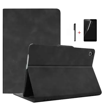 

iBuyiWin Premium Smart PU Leather Cover for Huawei MediaPad M5 Lite 10 BAH2-W09/W19/L09 10.1\\\" Tablet Funda Capa Case+Film+Pen