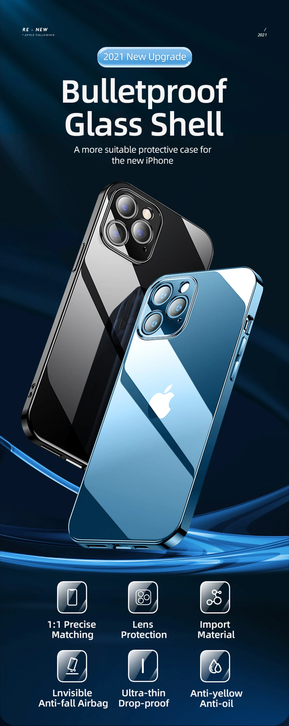 para iPhone 15, 14 Pro Max, 13 Pro Max