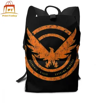 

Shd The Division Backpack The Division SHD Orange Backpacks High quality Print Bag Teenage Men's - Women's Trendy Sports Bags