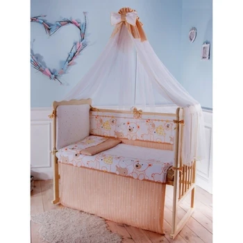 

Bumpers for the bed "My Zoo", beige, calico, xl100% 4313079