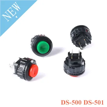 

5pcs DS-500 DS-501 14mm On/Off Push Button Switch Mini Lockless Momentary NO/NC ON OFF Push Button Micro Normally Open Switch