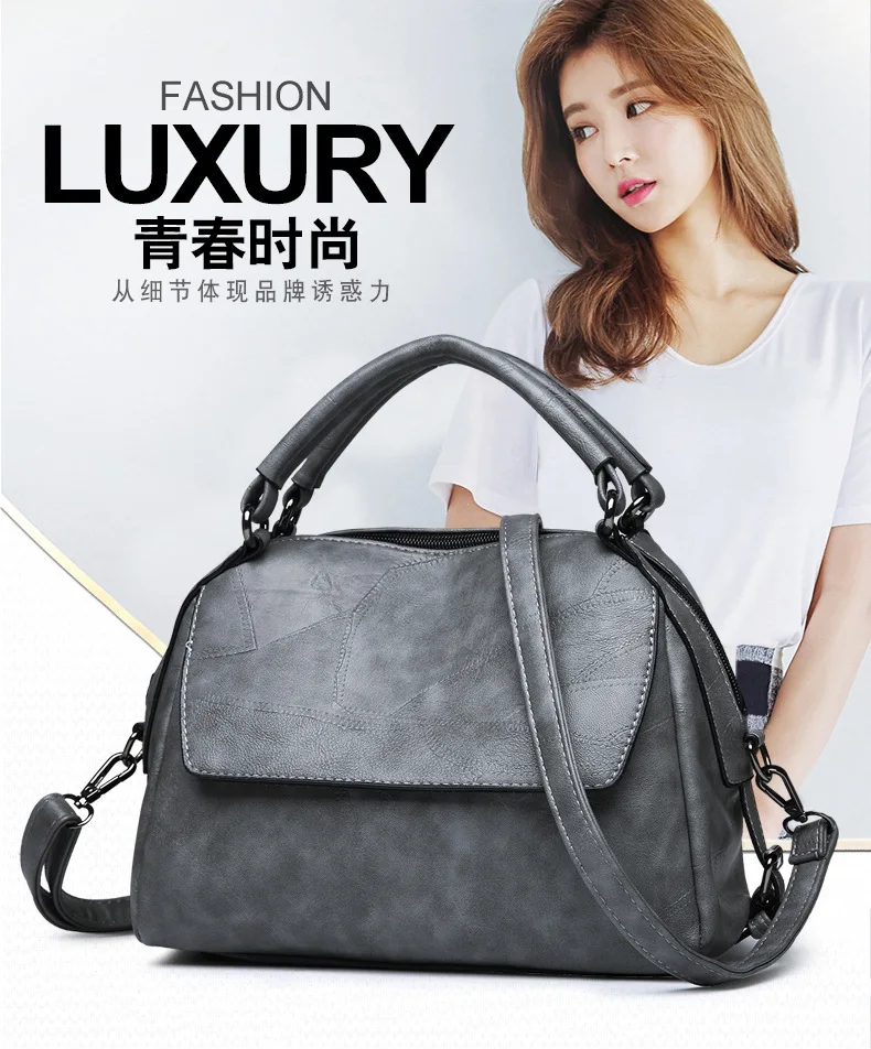 

2019 New Women's Bag European and American Shoulder slung Handbag Pillow Bag