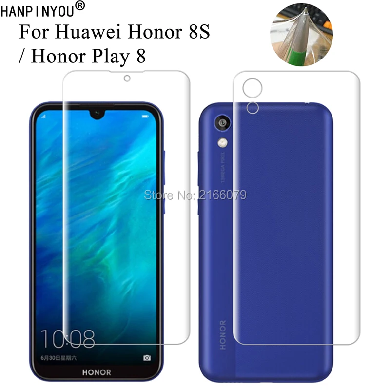 Для Huawei Honor 8S / Play 8 5 71 &quot мягкая ТПУ Передняя и задняя полная защита экрана