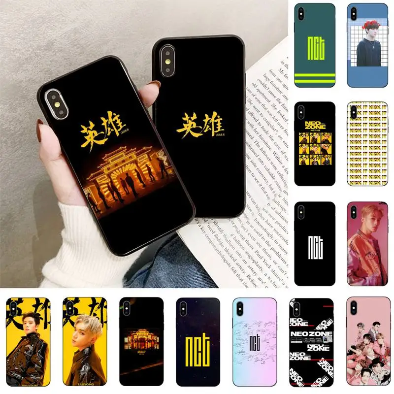 Чехол NCT 127 Kpop kick it neo zone для телефона iPhone 11 8 7 6 6S Plus plus X XS MAX 5 5S XR 12 Pro max se 2020|Бамперы| |