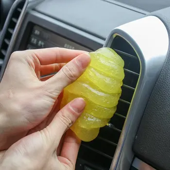 

Car Cleaning Soft Rubber Multifunction Soft Car Sticky Clean Glue Gum Gel Cleaning Auto Interior Outlet Keyboard Dust